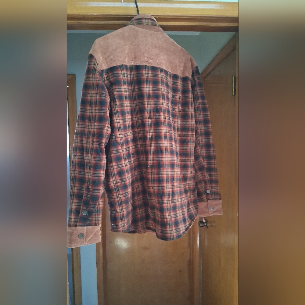 West Louis Plaid Shirt Jacket - Picture 3 of 5